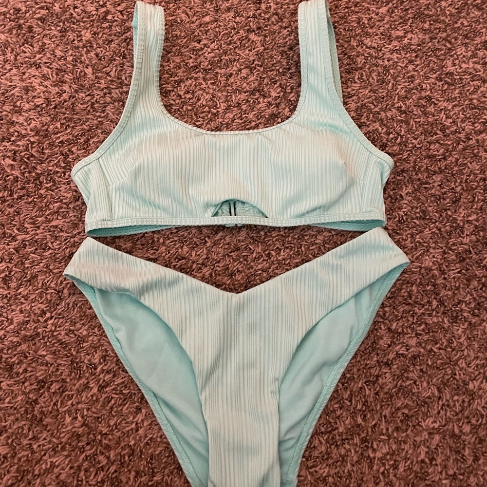 walmart blue/teal bikini